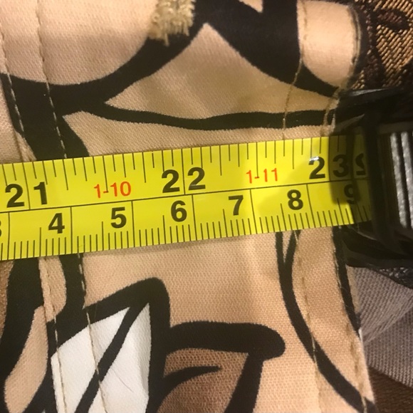 Alfred Dunner brown white black collared button-down jacket floral design SZ.16w - Picture 12 of 12